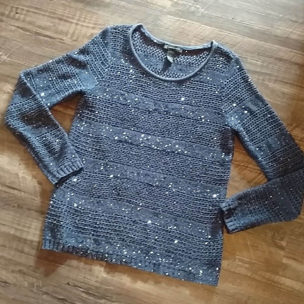 Sequined sweater